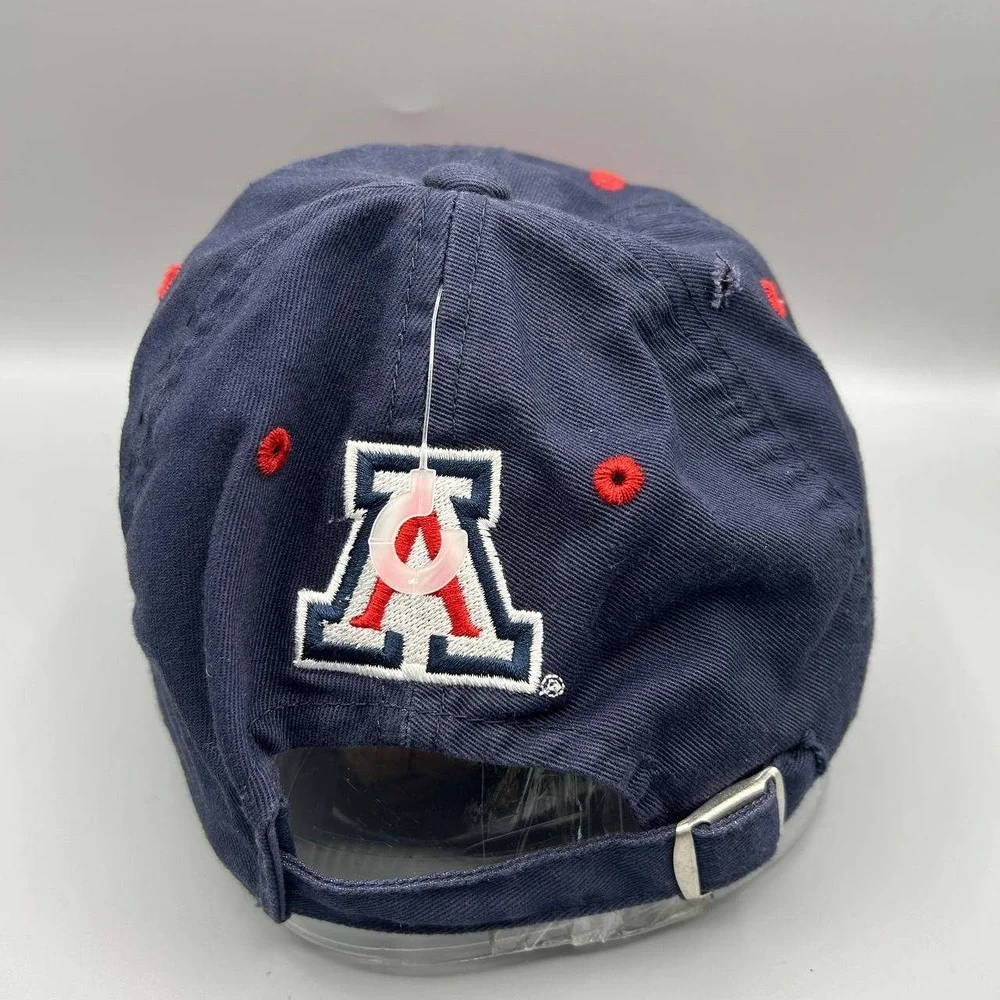 Arizona Wildcats Hat‎ Youth Blue Red Embroidered NCAA Gen2 Strap Back Cap Cotton